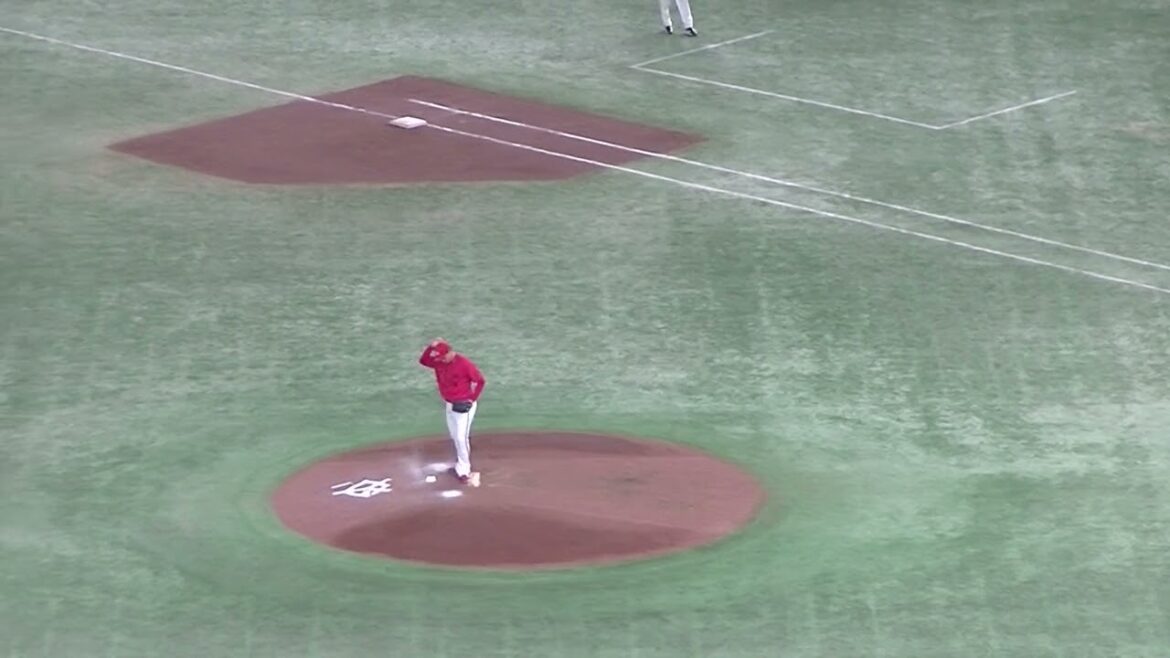 大城卓三が栗林良吏からフォアボールを選ぶ【読売ジャイアンツ対 広島カープ2024年6月29日】