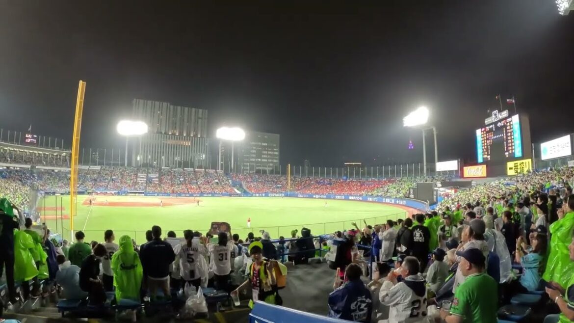 【引退】ヤクルト 山崎晃大朗 現役出場最終試合 スタメン全打席【2024/10/3】