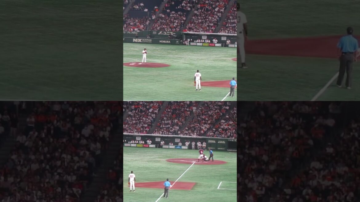 巨人 近藤大亮が入江大樹を三振（読売ジャイアンツ 対 楽天ゴールデンイーグルス 2024年9月22日）