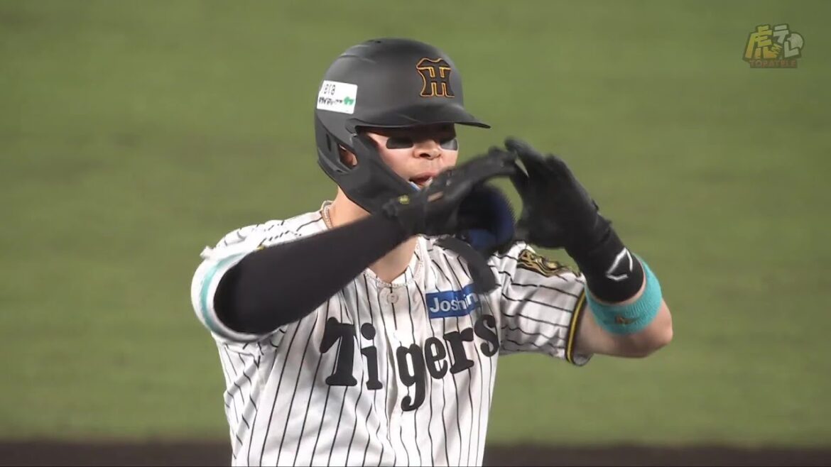 【先制打】1回裏、#佐藤輝明 選手がレフト線タイムリーツーベースヒットで先制点！【2025/10/16 Ｔ－ＤＢ】