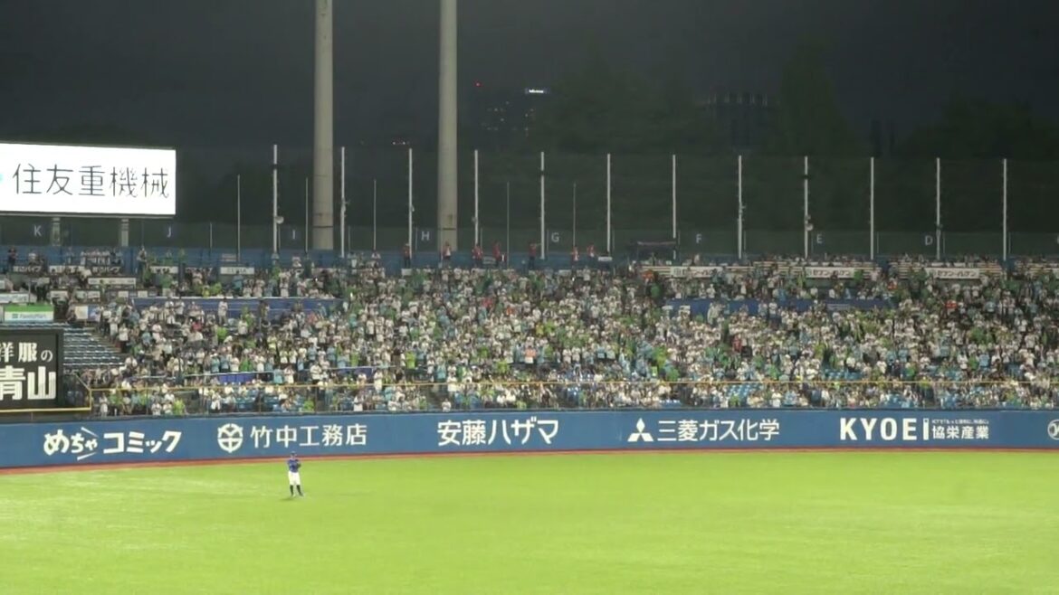 東京ヤクルトスワローズ 共通テーマδ(Counter Strike)→捕手汎用 in明治神宮球場 2024 8-23