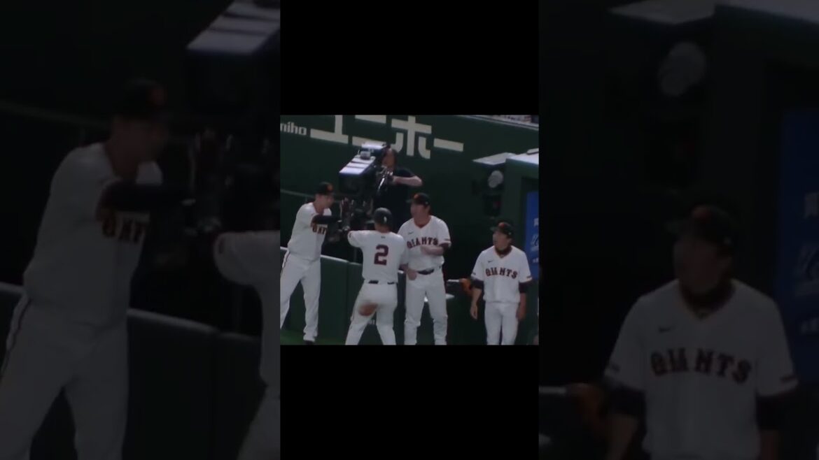 立岡宗一郎がセンターへタイムリーヒットを放つ【読売ジャイアンツ対千葉ロッテマリーンズ2024年6月4日】