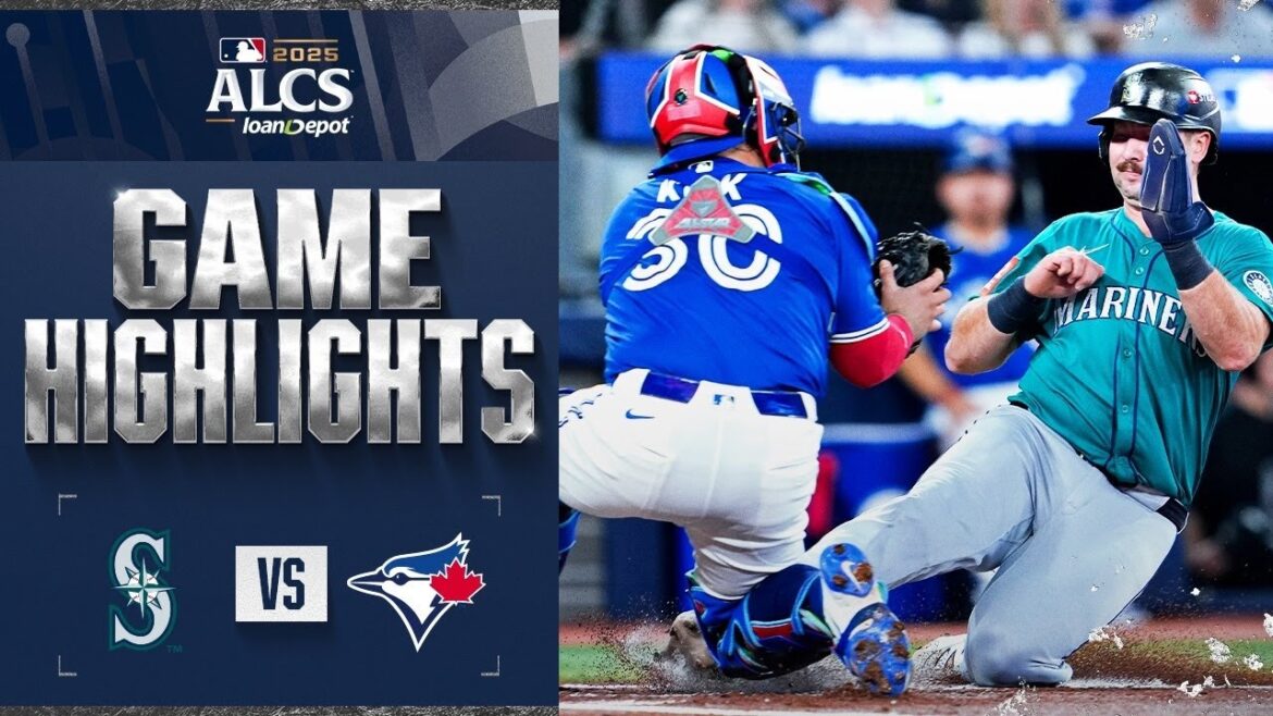 Mariners vs. Blue Jays ALCS Game 1 Highlights (10/12/25) | MLB Highlights