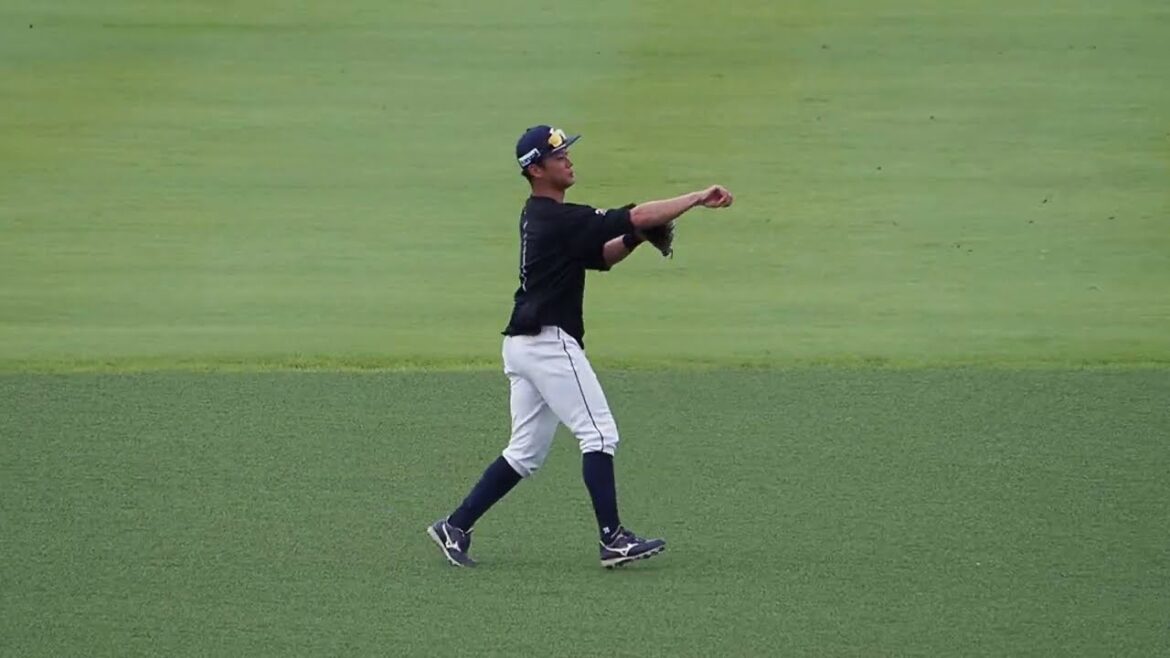 2025.09.14 東京ヤクルト-埼玉西武 #平沢大河 守備練習 (戸田球場)