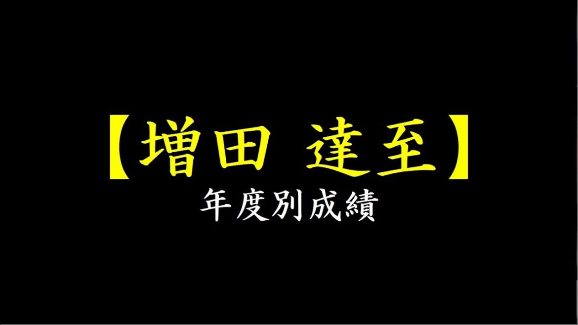 【増田達至】年度別成績_通算成績【プロ野球】