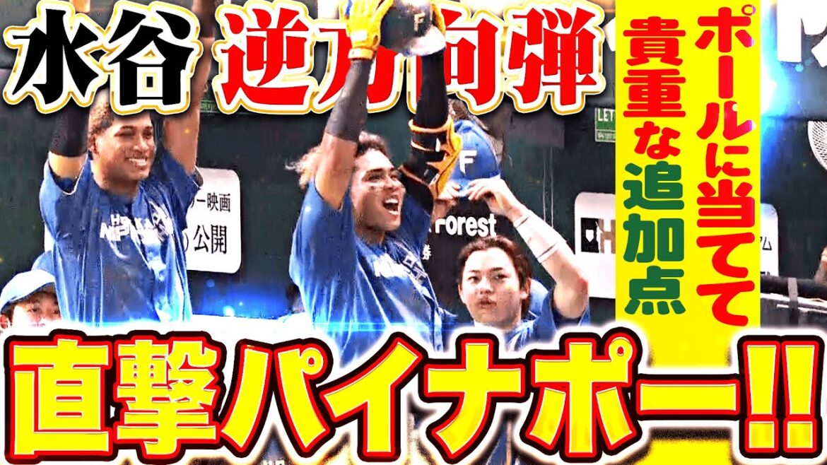 Pacific-League: 【直撃パイナポー!!!】水谷瞬『右翼ポールにぶち当てた…マルタイ棒ラーメン1年分うらやましい弾!』 【直撃パイナポー!!!】水谷瞬『右翼ポールにぶち当てた…マルタイ棒ラーメン1年分うらやましい弾!』