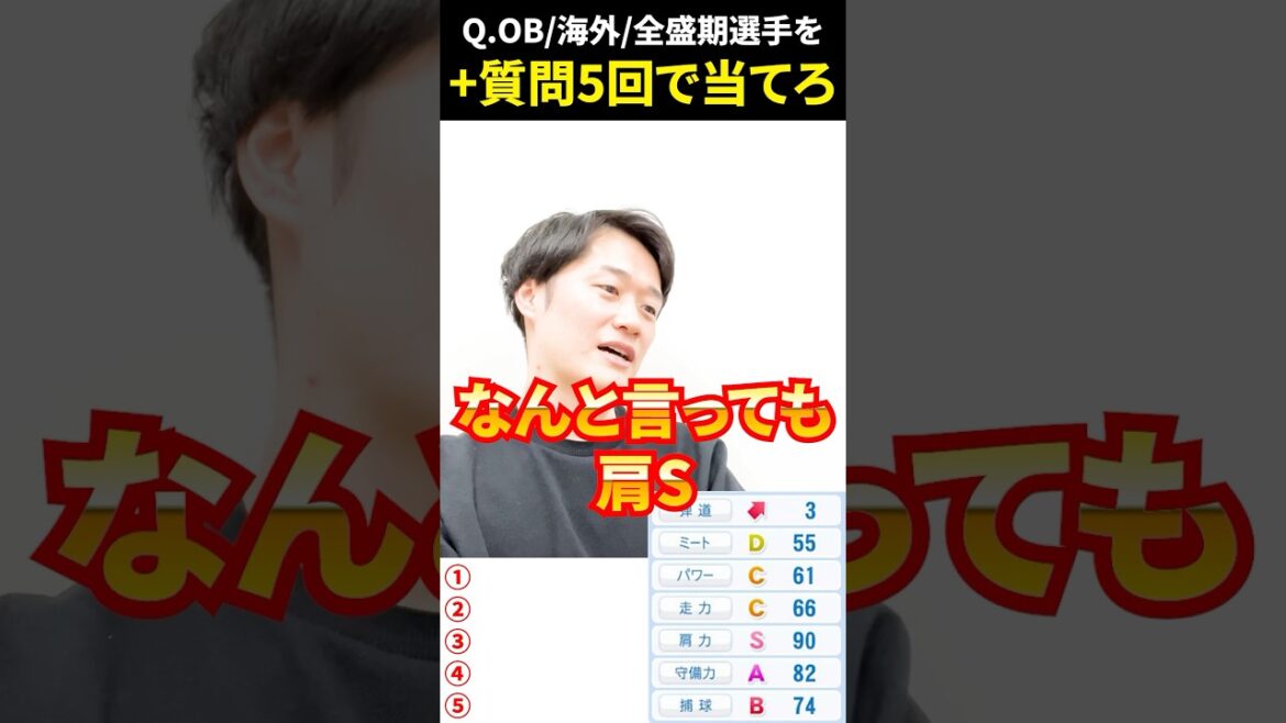 プロ野球アキネーター #パワプロ2024 #パワプロ #プロ野球 #アキネーター