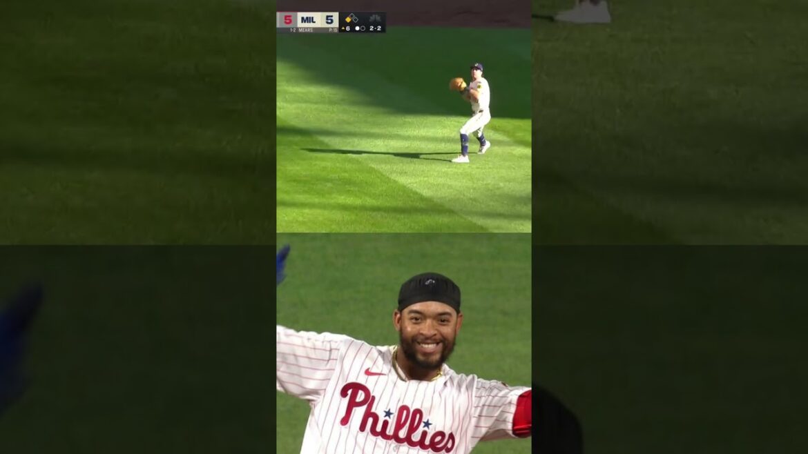 Edmundo Sosa empujó la carrera de la ventaja para los Phillies con fly de sacrificio