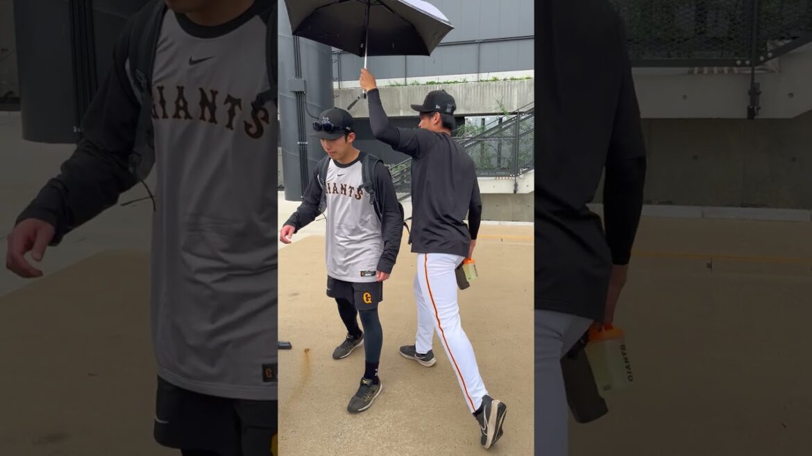 Yomiuri-Giants: 台湾出身・黄錦豪。赤星投手にまさかの「スマイル」を要求!?#shorts 台湾出身・黄錦豪。赤星投手にまさかの「スマイル」を要求!?#shorts