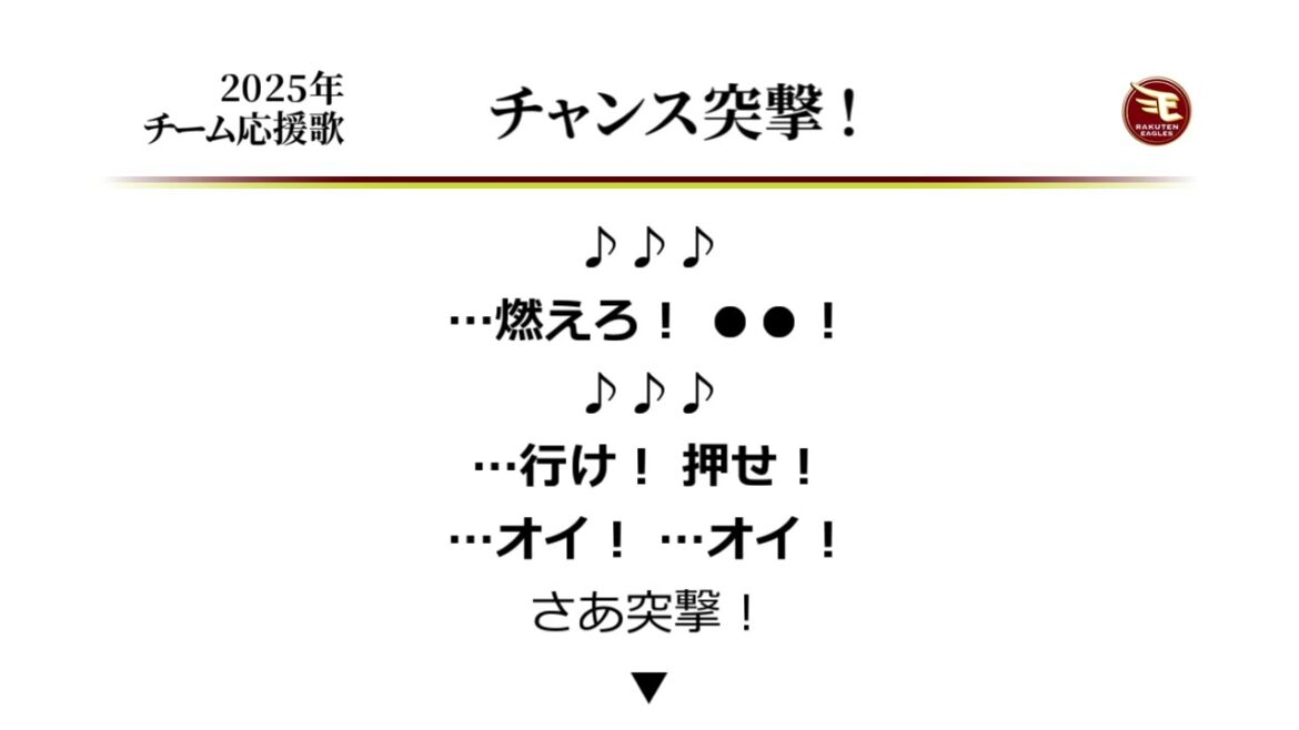 東北楽天ゴールデンイーグルス チャンス突撃！ [MIDI]