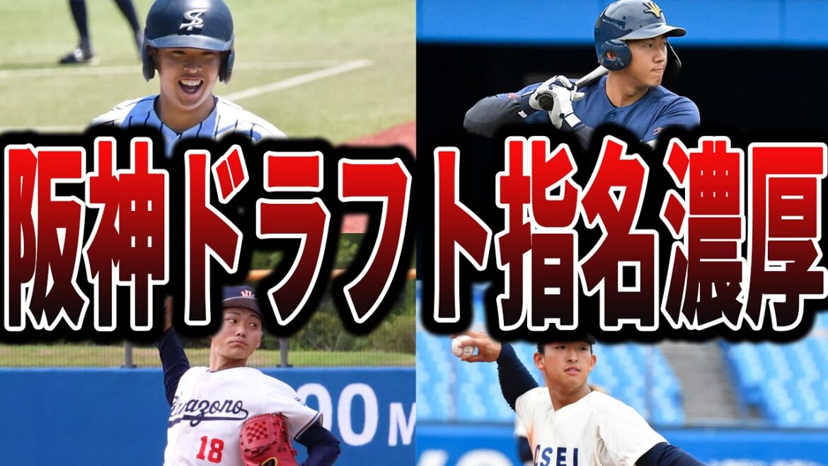 【阪神タイガース】今年のドラフトで阪神が指名しそうな選手たち