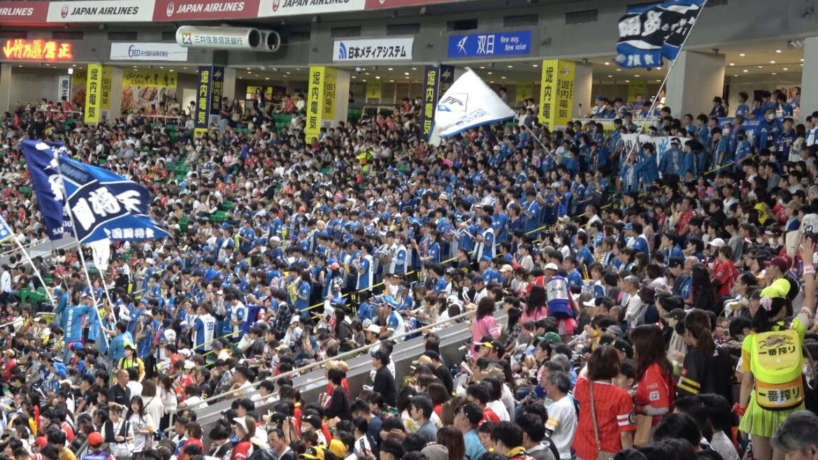 PayPayドームを支配する日本ハムファン‼️大声量のチャンステーマでホークスを圧倒📣ジンギスカン•酔いどれマーチ•チキチキバンバン📣2025.10.19⚾️ホークス対日本ハム