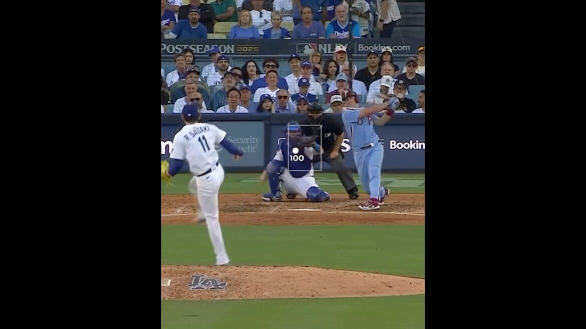 佐々木朗希が素晴らしい投球を披露！✌️ フィリーズ戦10月10日地区シリーズ