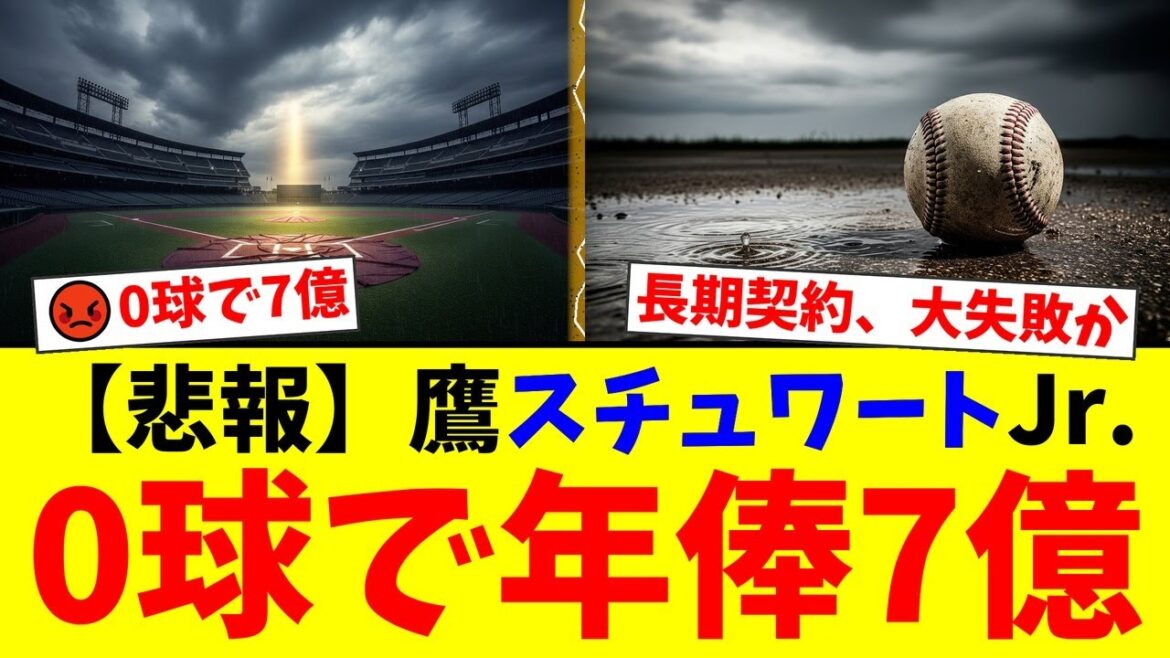 【炎上】ソフトバンク、スチュワートJr.の再帰国にファンから怒りの声が殺到。「0球で7億」「長期契約は失敗」球団編成への批判も止まらない模様…【プロ野球ファンの反応】