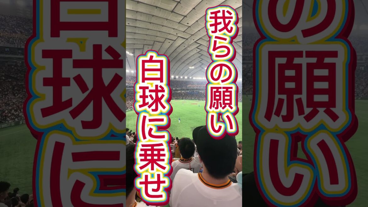 【巨人】中山礼都応援歌#巨人#巨人応援 #ジャイアンツ #応援歌 #中山礼都 #ホームラン #初ホームラン#shoto