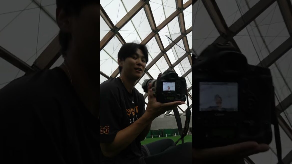 Yomiuri-Giants: 泉Pカメラ始めたってよ 泉Pカメラ始めたってよ