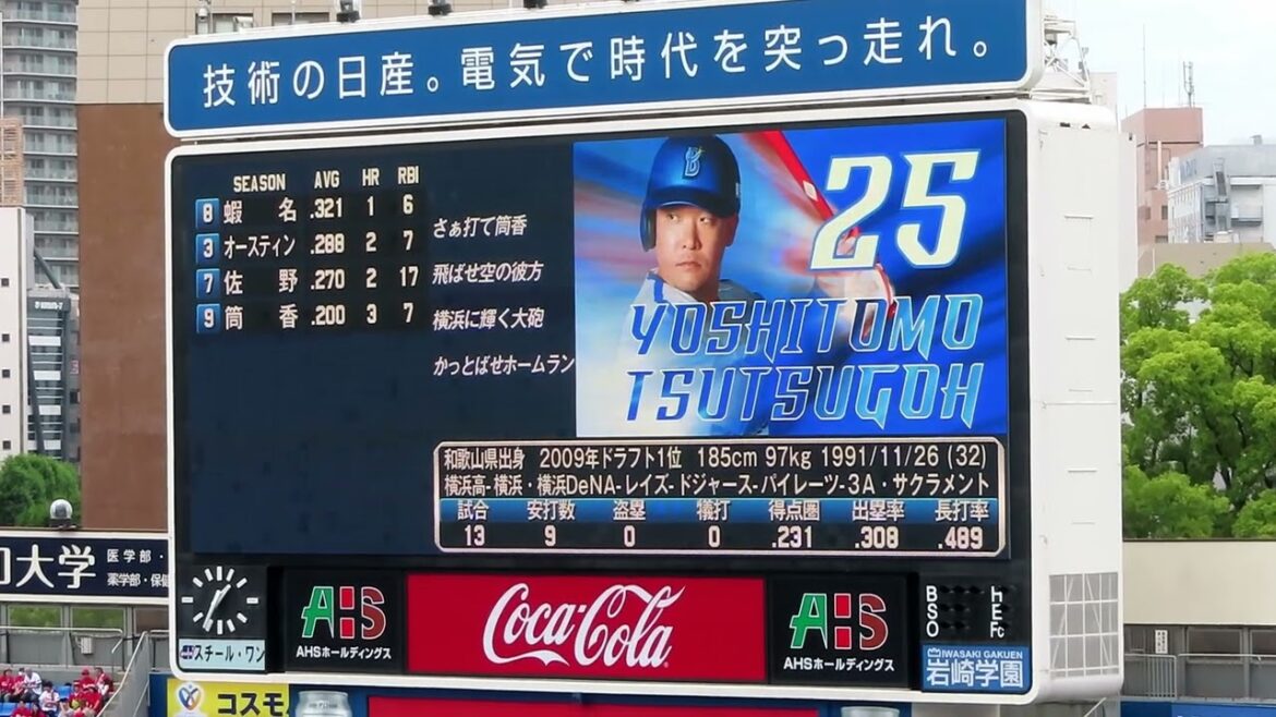 横浜DeNAベイスターズ　スタメン発表（2024.5.25）