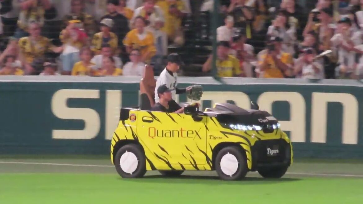 阪神　岩崎優　登場曲　「RAIJIN『雷神』」　日本シリーズ進出決定試合　＠甲子園　20251017