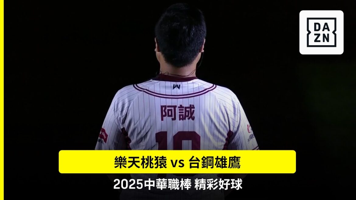 【中職】2025.09.29 樂天桃猿 vs 台鋼雄鷹 精彩好球