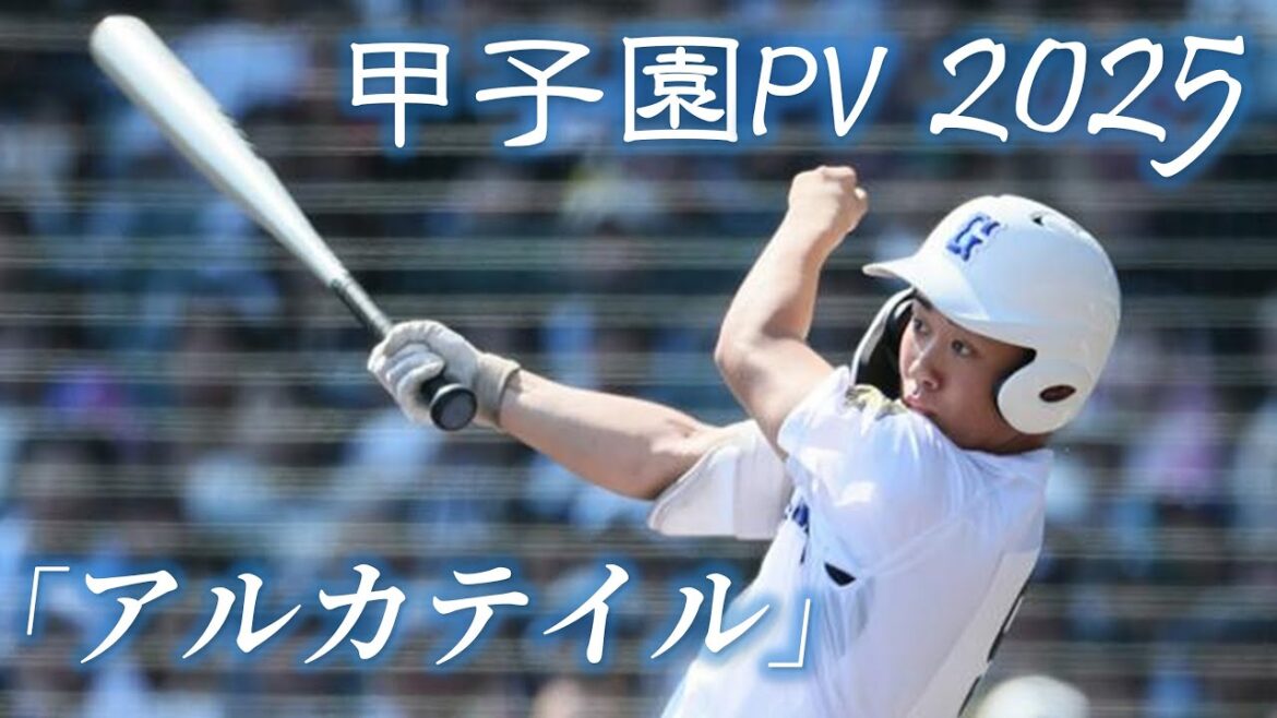 【甲子園】2025年 第107回 高校野球 夏の甲子園大会 名場面 「アルカテイル」【野球PV】