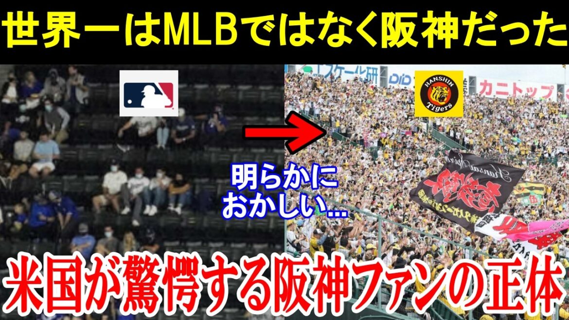 MLB「彼らは一体何者なんだ?」全米が驚愕し賞賛される阪神ファンの正体とは。【海外の反応/阪神】 MLB「彼らは一体何者なんだ?」全米が驚愕し賞賛される阪神ファンの正体とは。【海外の反応/阪神】