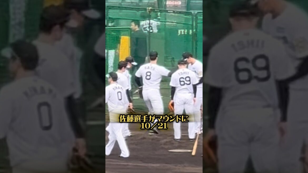 佐藤輝明選手がマウンドに25/10/21 #阪神タイガース #阪神 #阪神ファン #甲子園 #佐藤輝明 #デュプランティエ #プロ野球 #hanshintigers #duplantier