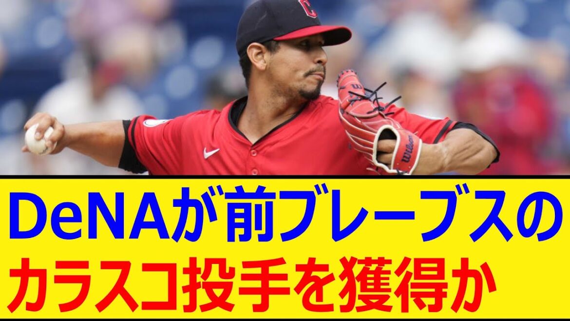 DeNAが前ブレーブスのカラスコ投手を獲得か【プロ野球、なんj、なんg反応】【野球、2ch、5chまとめ】【横浜DeNAベイスターズ、メジャー、大リーグ、新外国人、助っ人】