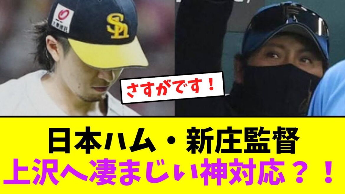 日本ハム・新庄監督、上沢へ凄まじい神対応?!【なんJなんG】【2ch5ch】 日本ハム・新庄監督、上沢へ凄まじい神対応?!【なんJなんG】【2ch5ch】