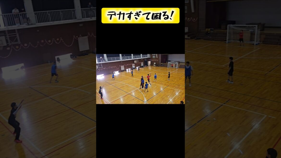 デカすぎて困る！#ハンドボール #handball #スーパープレイ #Joseph蓮池 #shorts