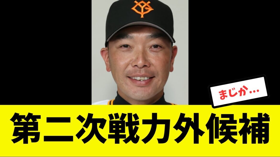 【非情】第二次戦力外候補が出揃う… 【非情】第二次戦力外候補が出揃う...