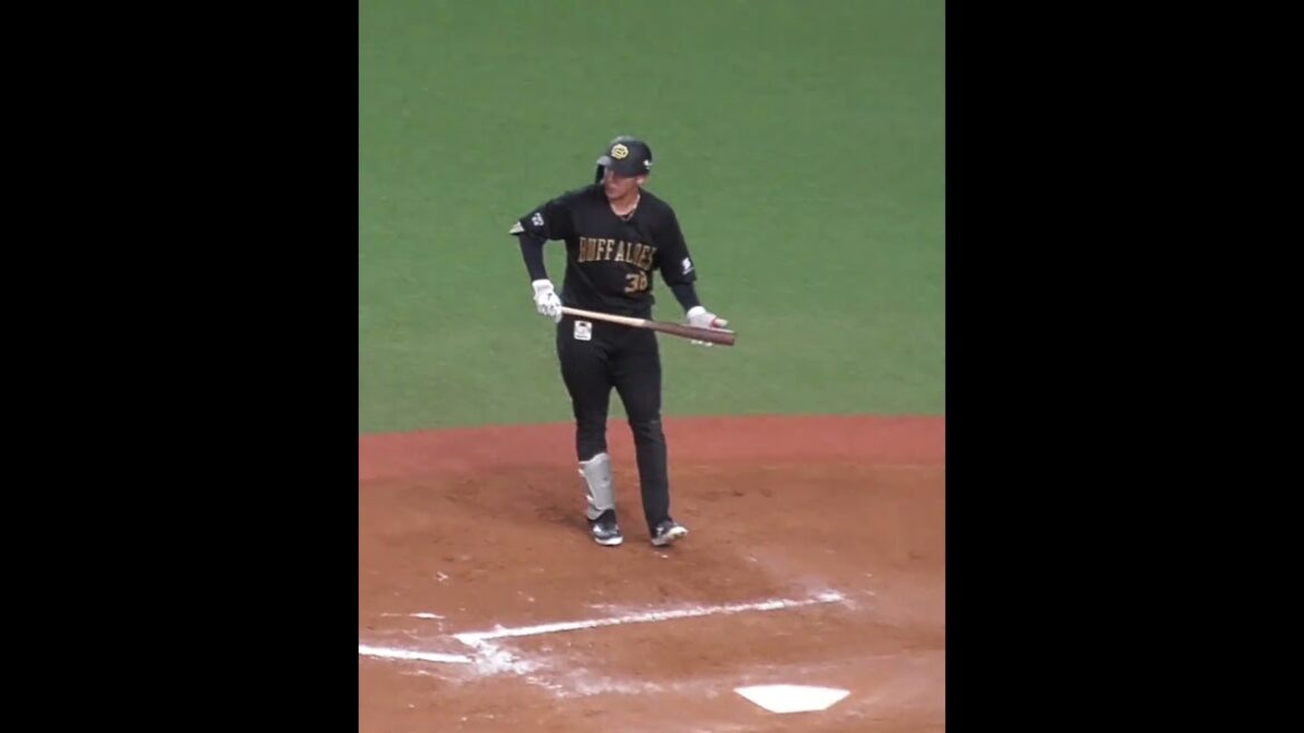 来田 涼斗　'21NPB初出場初打席初球初本塁打　#オリックスバファローズ