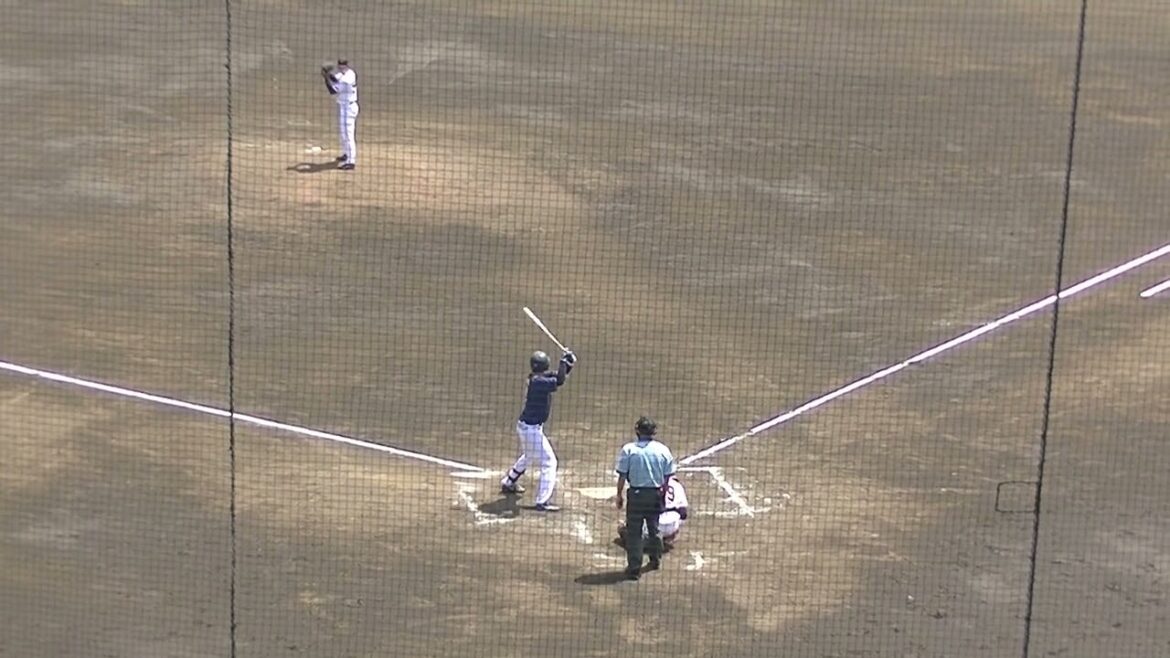 SUBARU藤原龍之介にフォアボールで自分に納得できない様子の直江大輔2024年7月3日 読売ジャイアンツ3軍 対 SUBARU