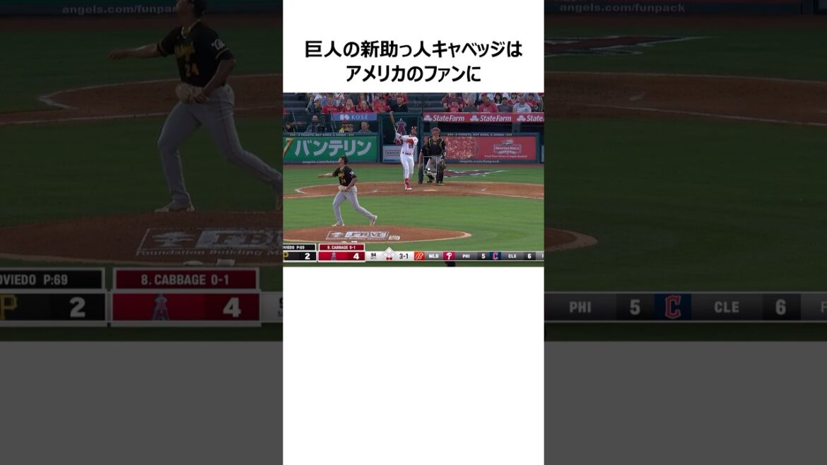 【巨人新助っ人】キャベッジの興味深い雑学【アメリカでもキャベツでいじられる】