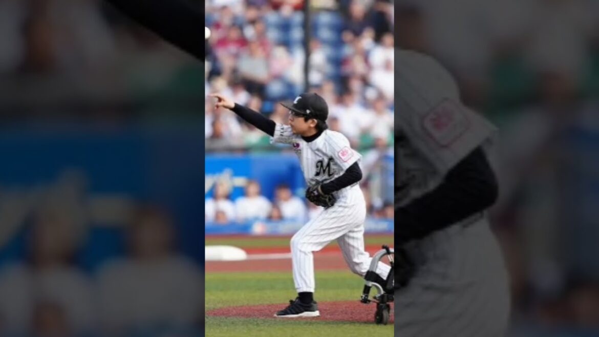 引退試合ロッテ・美馬学の長男が始球式　先天性欠損症も見事なノーバン投球　ファン「涙腺崩壊」 #プロ野球 #野球ニュース #野球ファン #野球 #baseball #mlb #スポーツニュース #甲子園