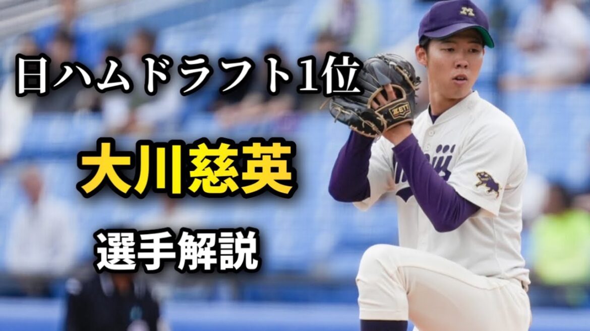 【ドラフト2025】日本ハムドラフト1位　大川慈英　選手解説【北海道日本ハムファイターズ】