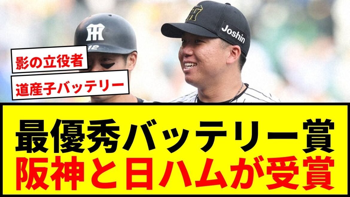 【速報】スポニチ「最優秀バッテリー賞」セは阪神村上―坂本、パは日ハム伊藤―伏見が初受賞！