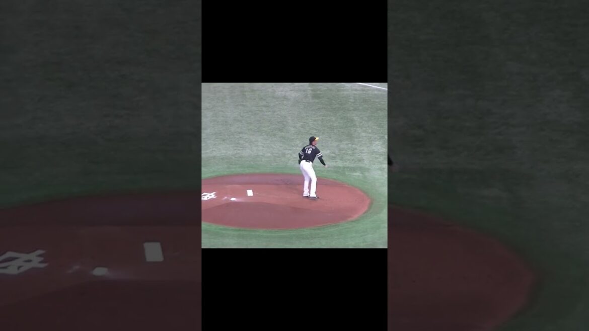 東浜巨の投球フォーム【読売ジャイアンツ対ソフトバンクホークス2024年5月30日】