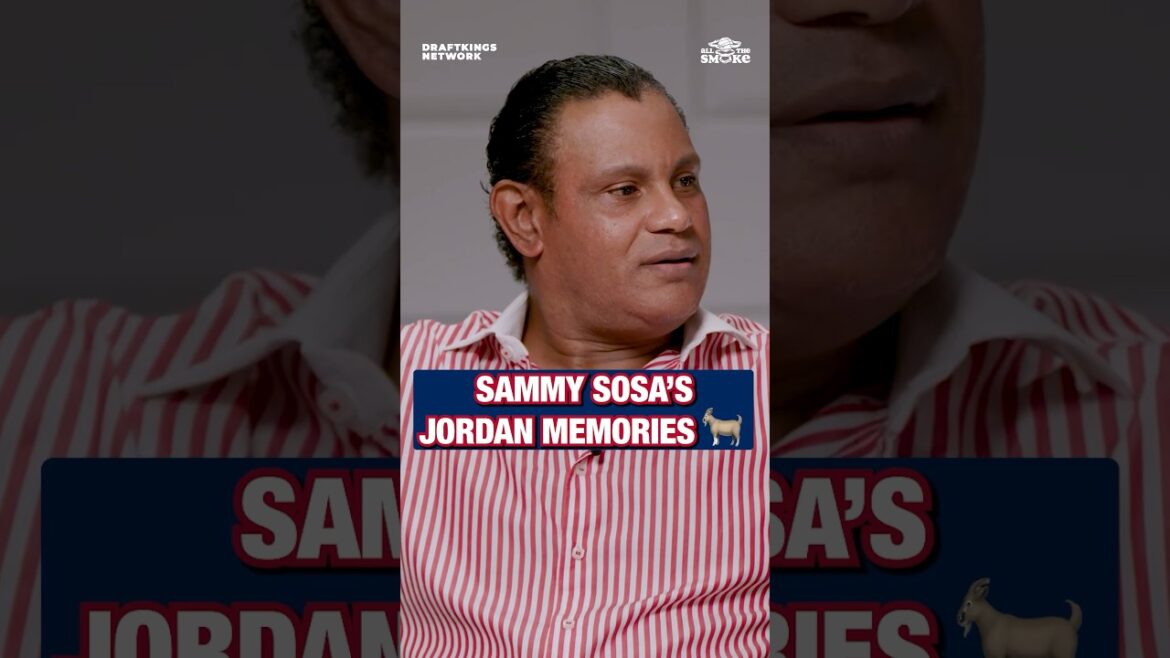 サミー・ソーサがマイケル・ジョーダンの野球人生について語る👀🔥 サミー・ソーサがマイケル・ジョーダンの野球人生について語る👀🔥