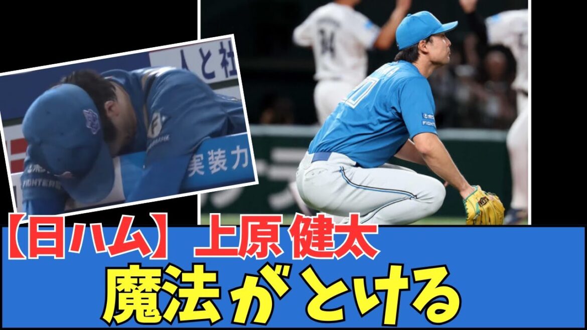 【日ハム】上原健太、魔法がとける