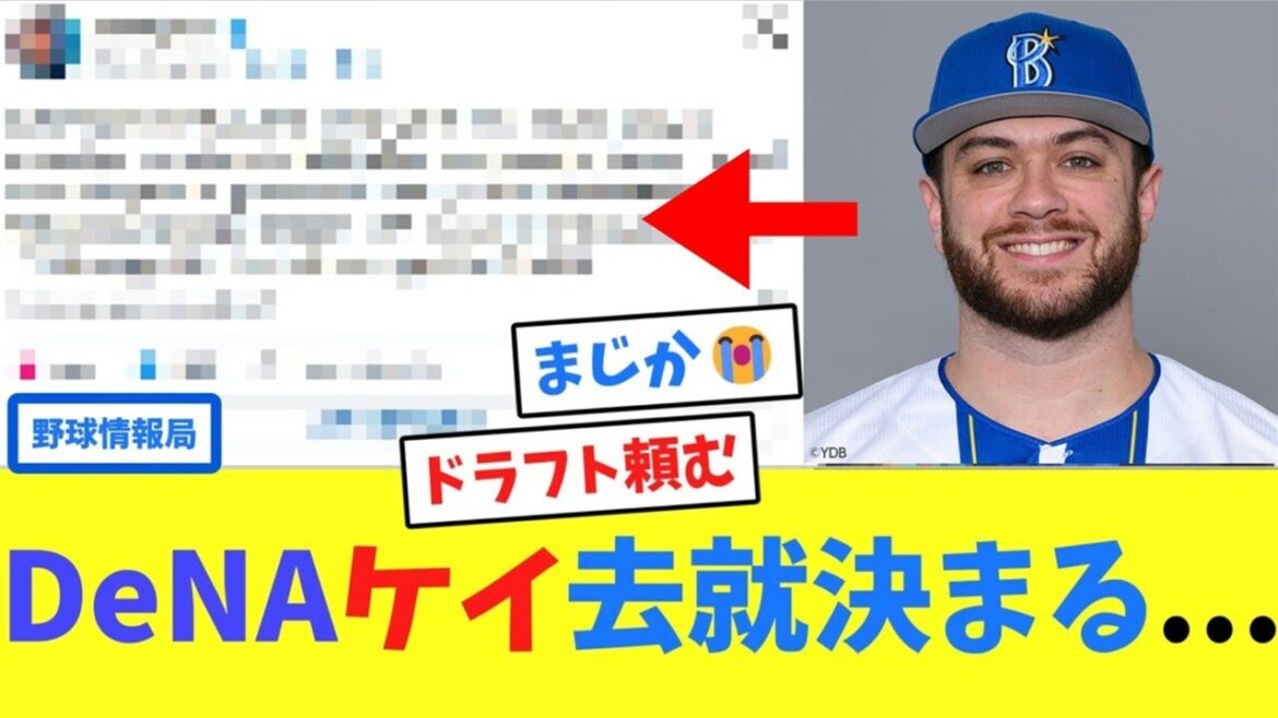 DeNAケイ去就決まる…【ネット情報局】 DeNAケイ去就決まる...【ネット情報局】