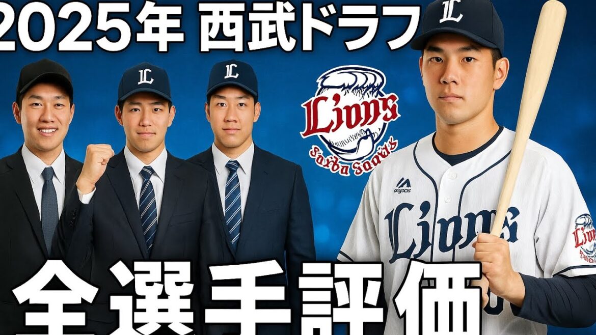 【西武ライオンズ】2025年ドラフト指名全選手 評価した ※訂正：今岡は野手です