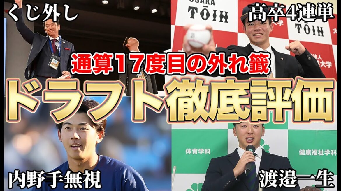 【まさかの育成拒否…?】4人連続高校生を指名して育成でドラ1クラスを指名するチーム!! 5年後の答え合わせが超楽しみな2025ドラフトを徹底評価【オリックスバファローズ】
