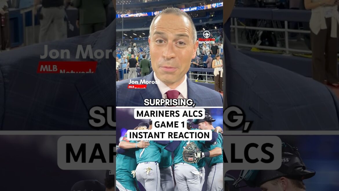 インスタント・リアクション：マリナーズがアメリカンリーグ優勝決定シリーズ第1戦でジョン・モロシと共に勝利 | シアトル・スポーツ
