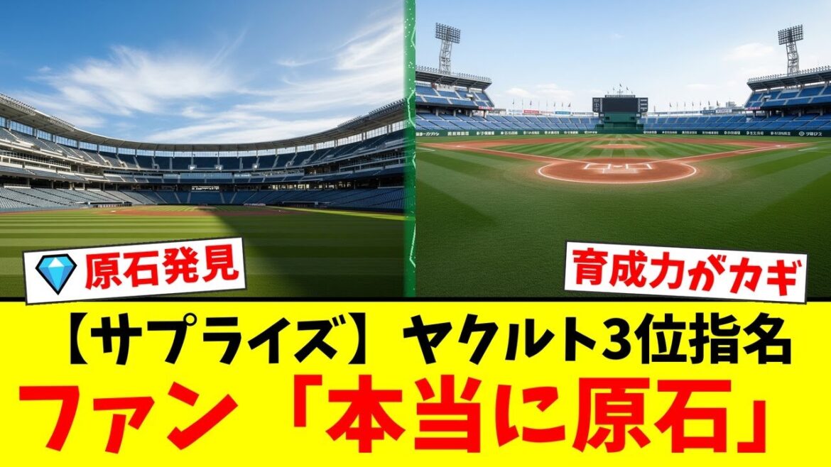 ヤクルトのドラフト3位指名、創価大・山崎太陽にファン騒然。大学通算0勝の193cm右腕は「本当に原石」か、それとも「謎ドラフト」か。育成力が試される逸材への期待と不安の声まとめ【プロ野球ファンの反応】