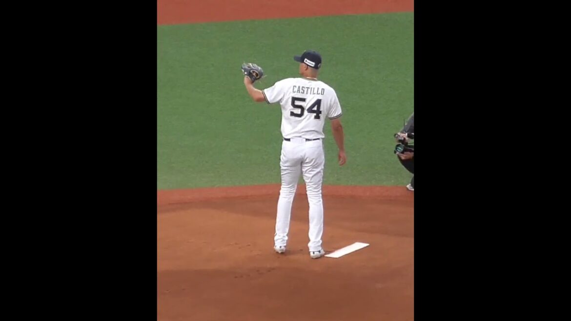 ルイス・カスティーヨ Luis Felipe Castillo　本日の先発投手　#オリックスバファローズ #shorts
