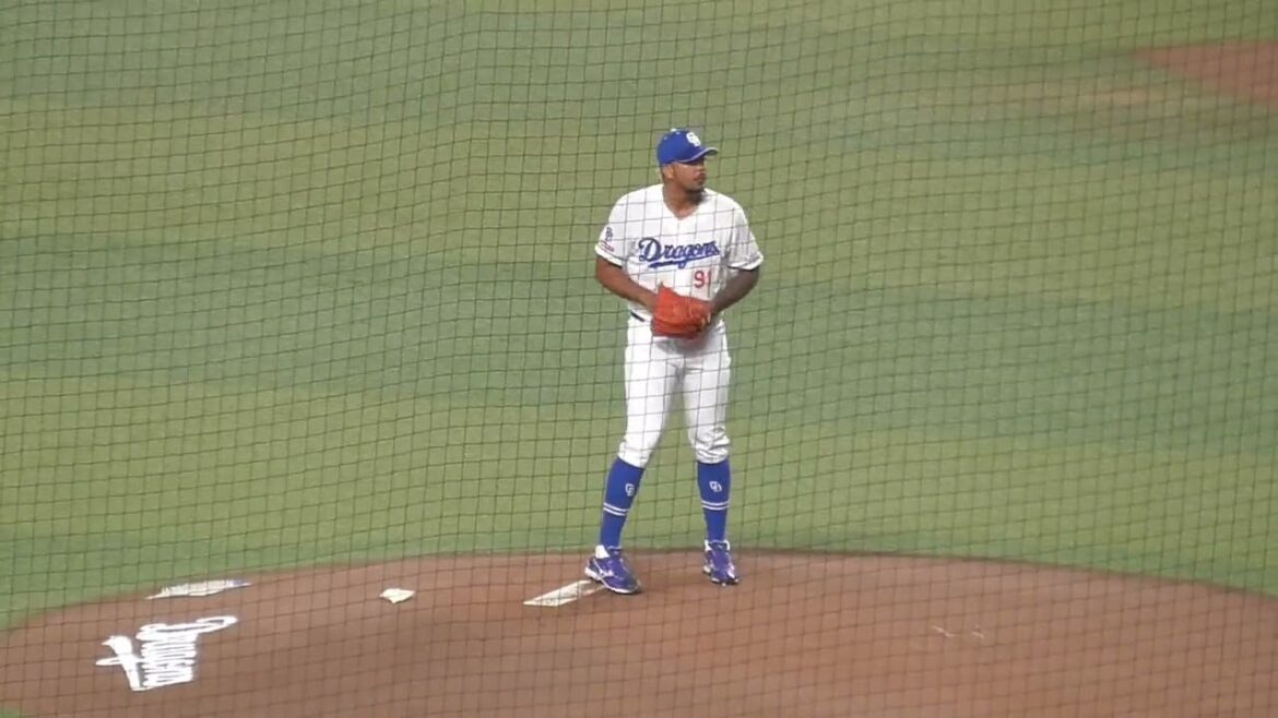 ＃中日ドラゴンズ 先発ピッチャーは 背番号91 ウンベルト・メヒア ー！！！　スタジアムMC： 里中 ユウスケ