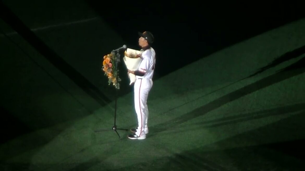 【ファンフェスタ2024】立岡宗一郎 引退セレモニー 2024年11月30日 巨人ファンフェスタ