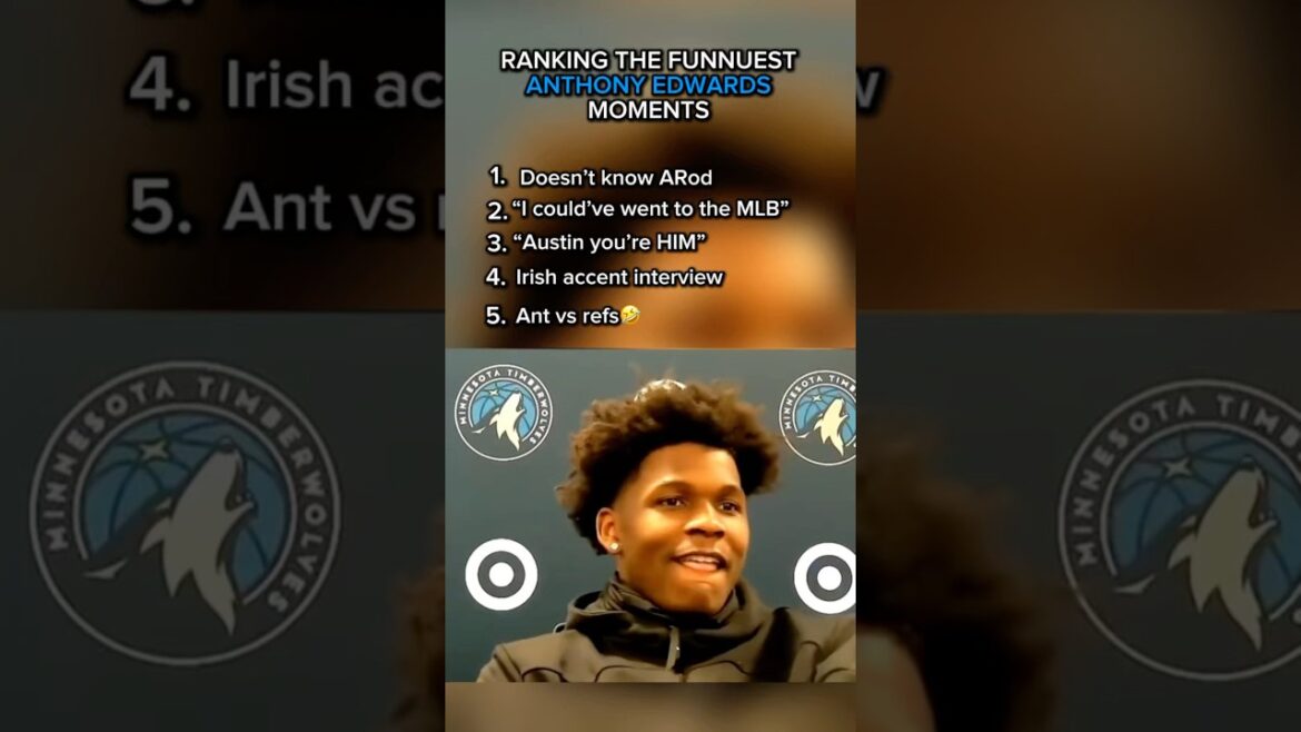 Ranking the Funniest Anthony Edwards Moments😂🤣 Ranking the Funniest Anthony Edwards Moments😂🤣