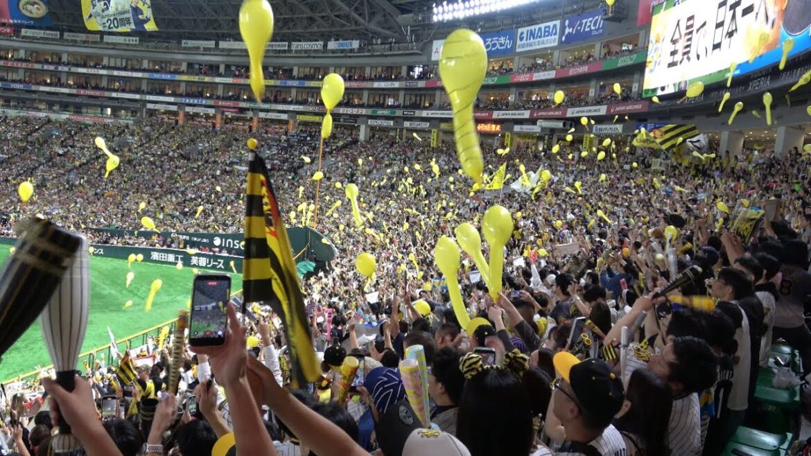 阪神タイガースラッキー7‼️福岡の夜に六甲おろしが鳴り響く🎉2025.10.25⚾️ホークス対阪神⚾️日本シリーズ