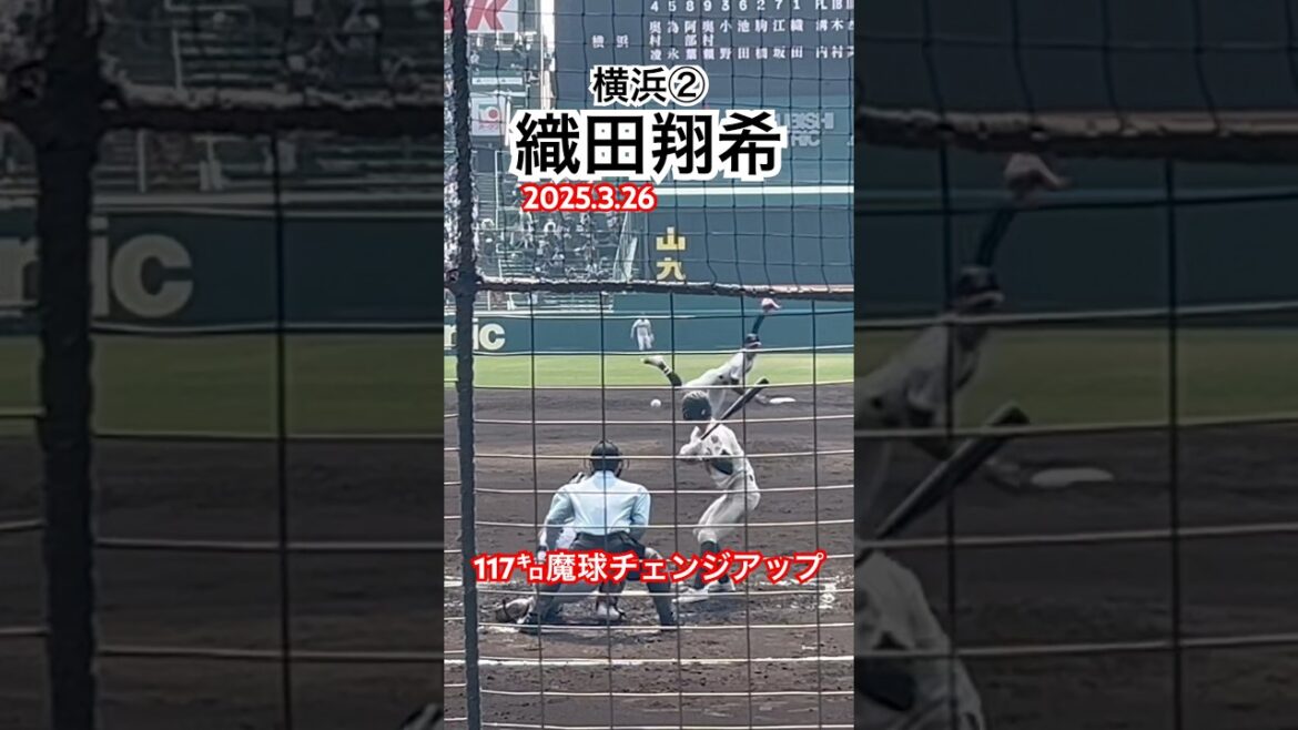 #織田翔希 #横浜 #高校野球 #甲子園 #ドラフト候補